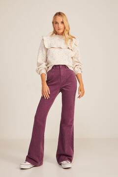 Springfield Corduroy Bell-Bottom Trousers 