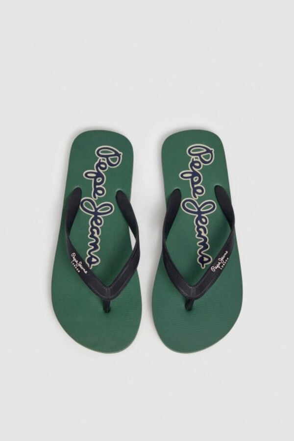 Pepe Jeans EVA sole sandals green
