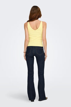 JDY Camiseta tirantes punto