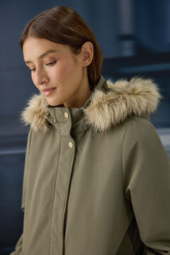 Springfield Parka capucha pelo