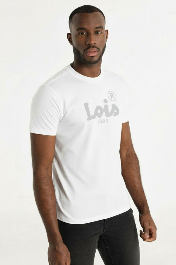 Lois Camiseta Manga Corta blanco