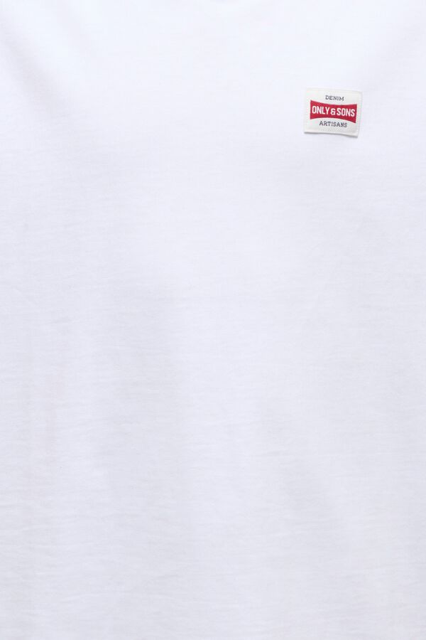 Only & Sons Junior Relaxed short sleeve T-shirt white