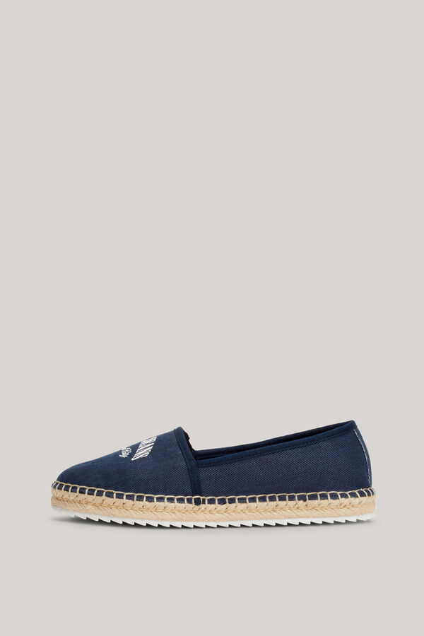 Springfield Tommy Jeans Women espadrilles with logo navy