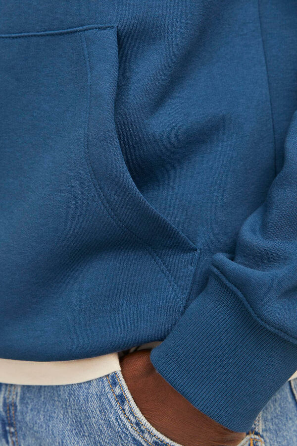 Springfield Sudadera capucha estándar azul medio