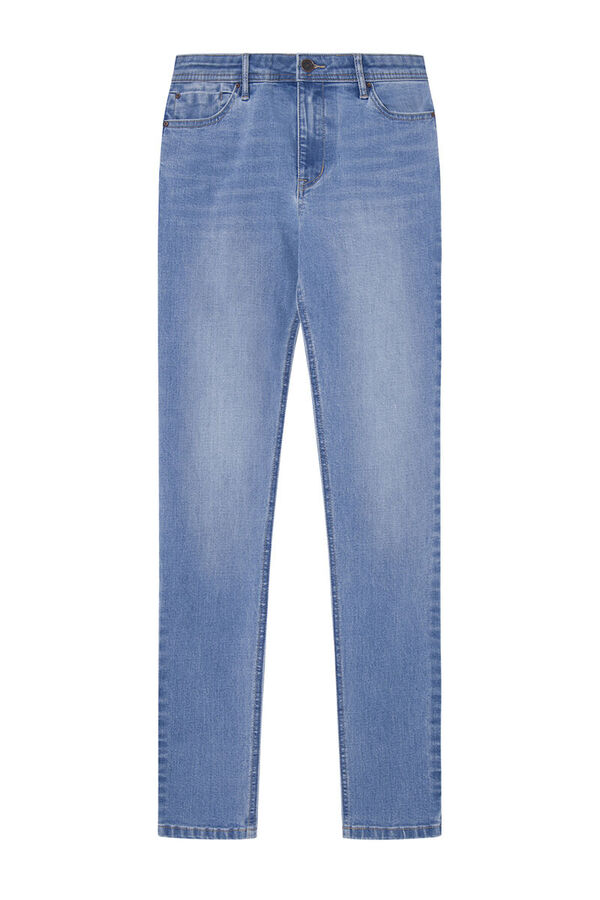 Springfield Jeans jegging bleu acier