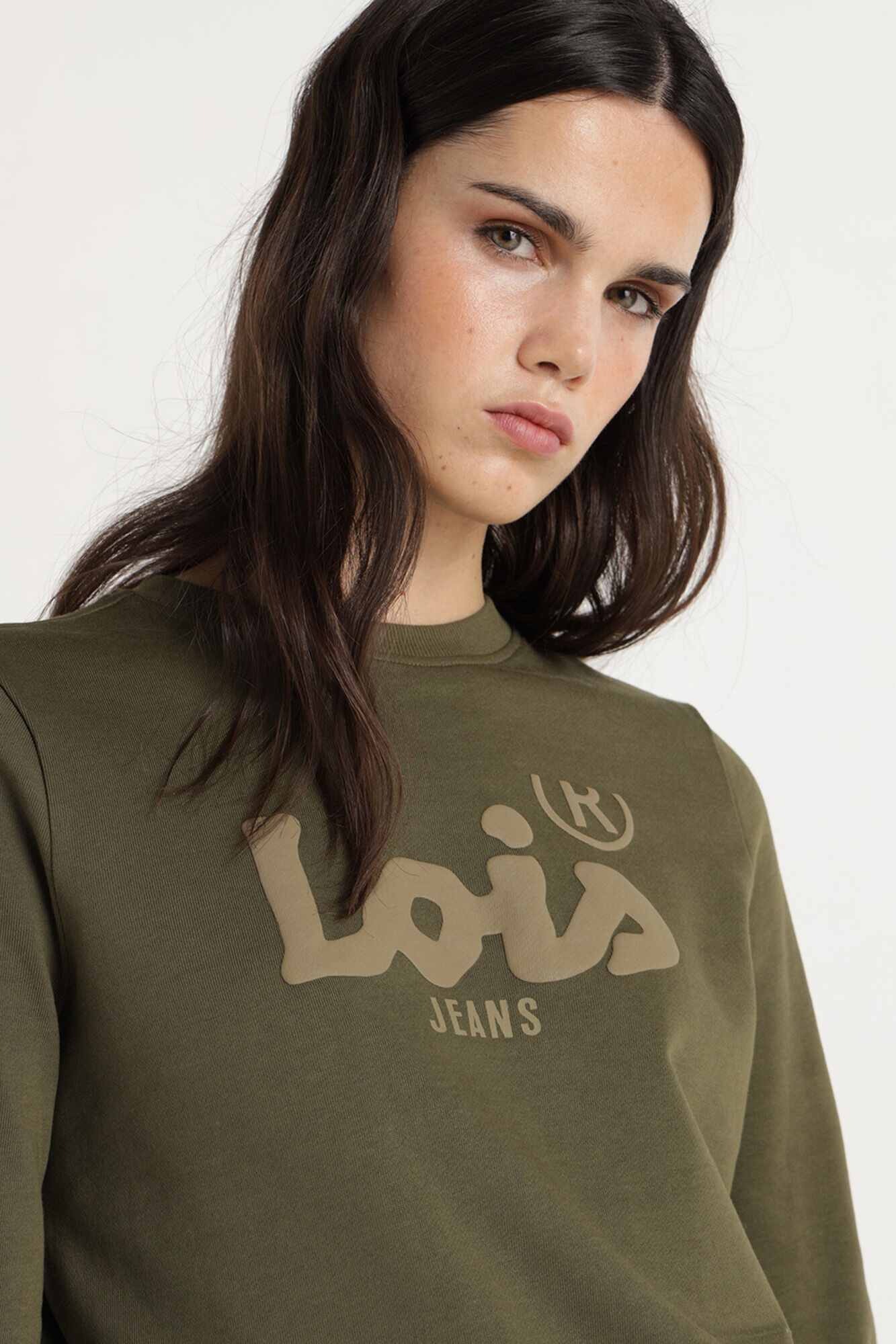 Lois  Sudadera Cuello Caja