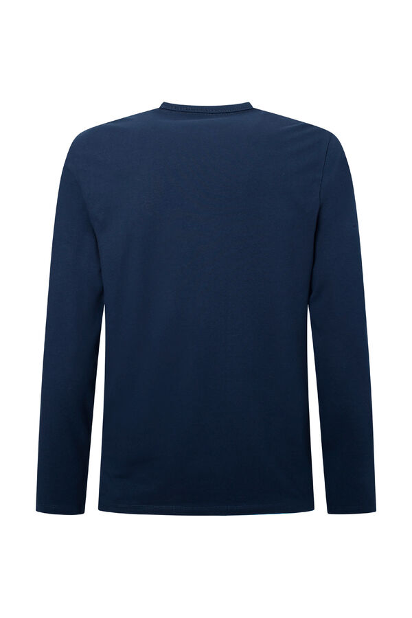 Pepe Jeans Original basic long sleeve t-shirt blue