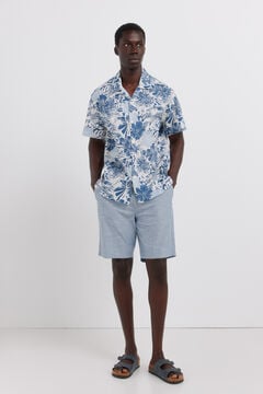 Springfield Bermuda chambray comfort slim fit