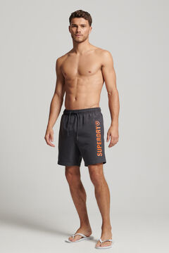Springfield Code Core Sport 17" swim shorts brun
