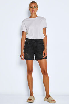 Springfield Shorts with turn up hems noir