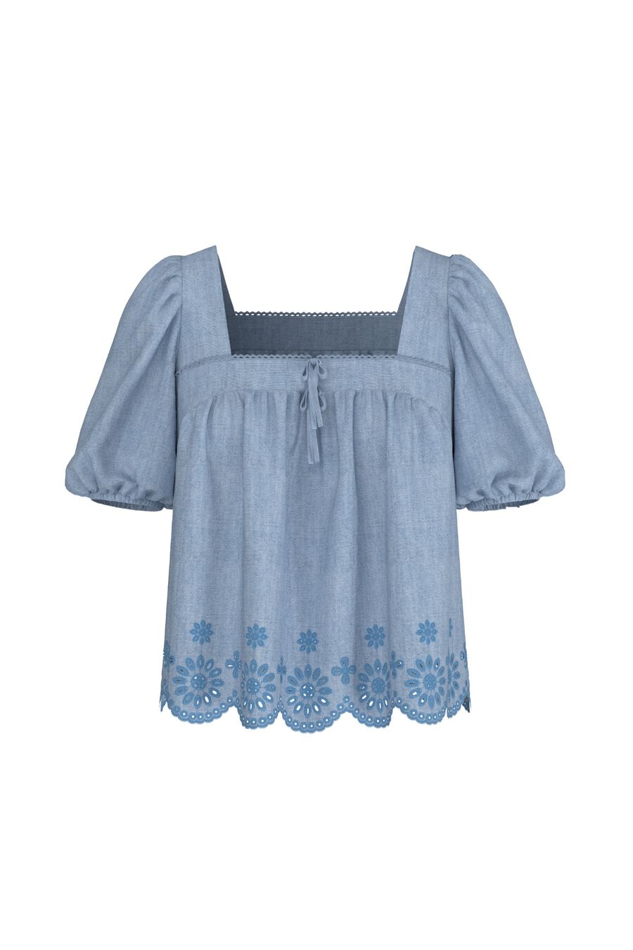 Blusa de manga corta