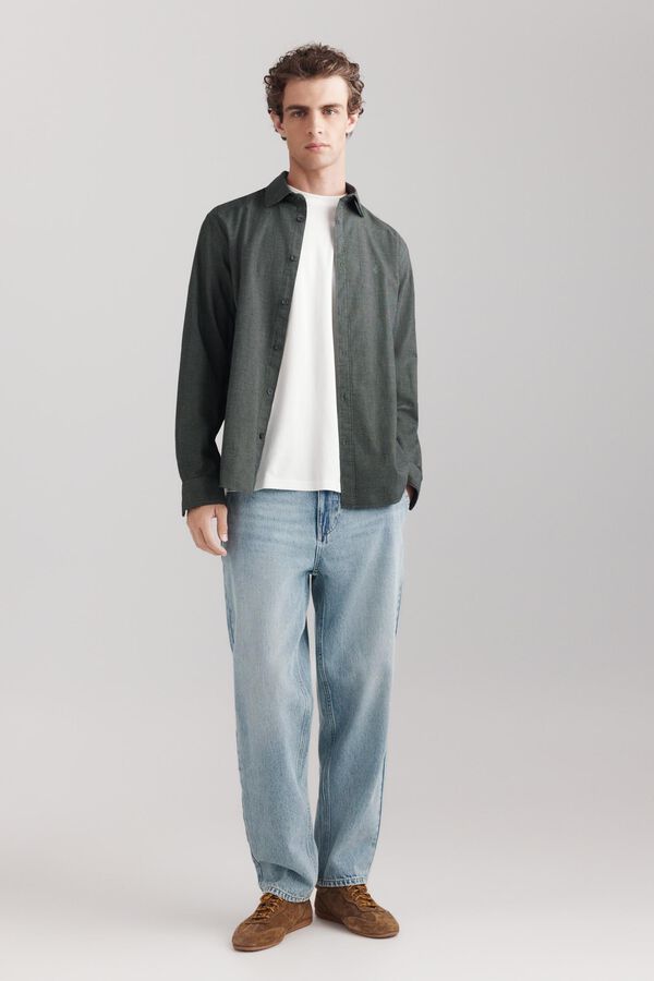 Springfield Structured shirt green