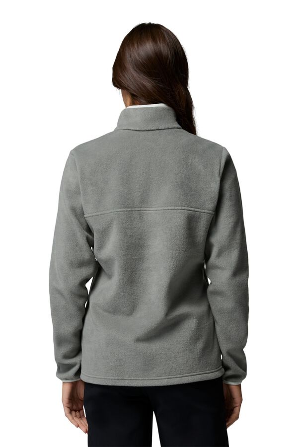 Columbia Fleece with half zip fastening blue