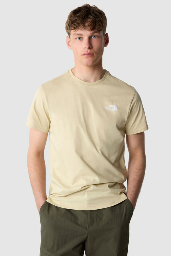 Springfield Classic-length short-sleeve t-shirt smeđa