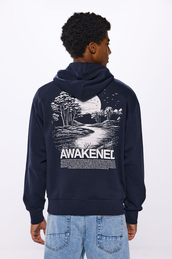 Springfield Sudadera awakened azul oscuro