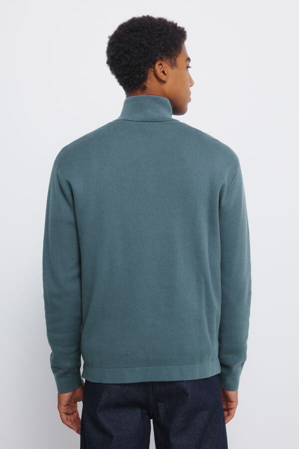 Springfield Trucker fashion jumper text nude