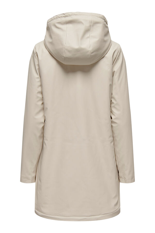 Only Esőkab&aacute;t pol&aacute;rral sz&uuml;rke