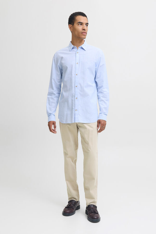 Jack & Jones Pantal&oacute;n chino slim gris