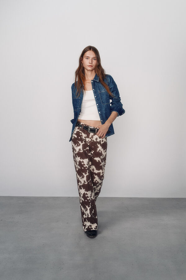 High Spirits Calça Jeans Cocoa bege