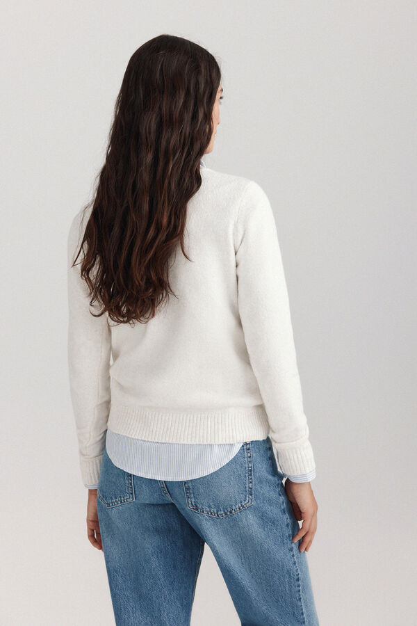 Springfield Camisola com texto branco