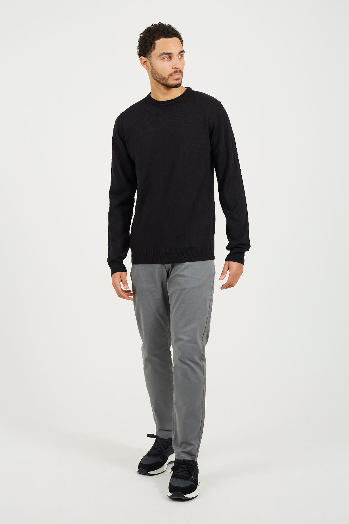 Brave Soul Jersey cuello redondo