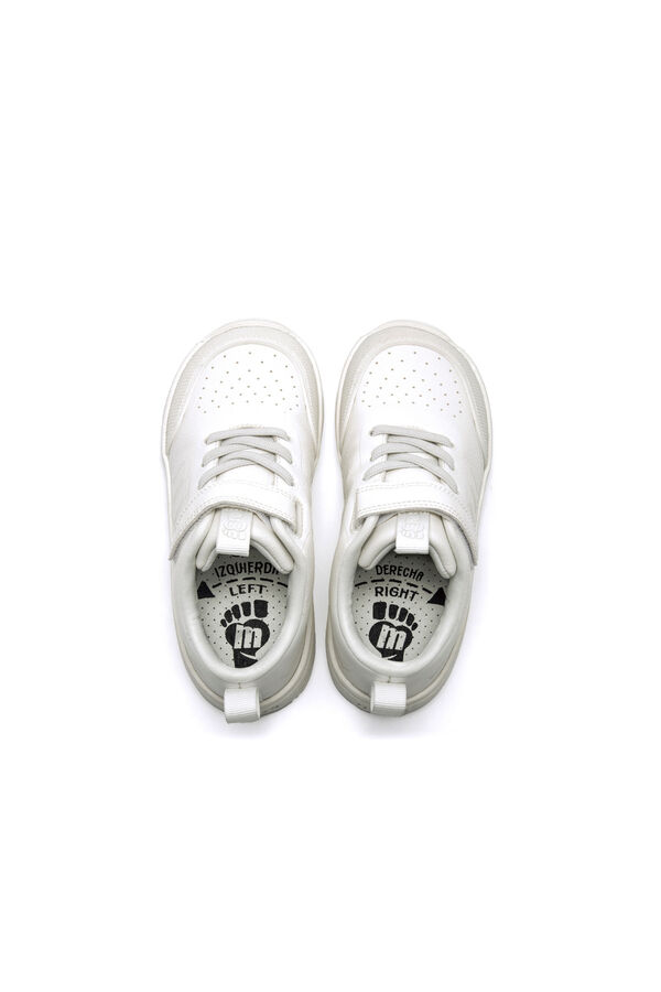 MTNG Zapatillas transpirables barefoot blanco