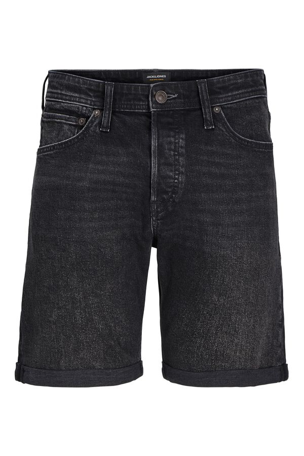 Jack & Jones Denim regular Bermuda shorts black