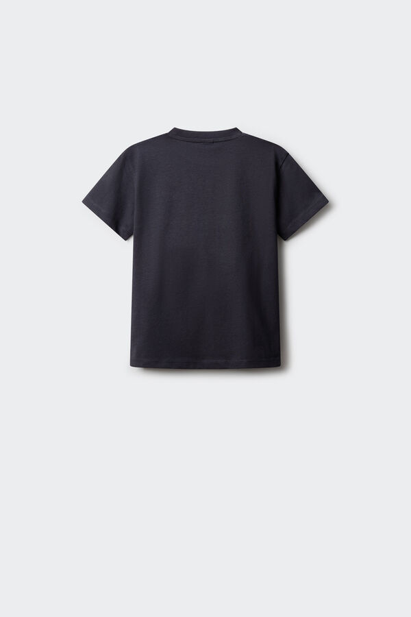 Springfield Kids Osnovna majica kratkih rukava za dečake Plava