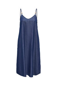 Only Vestido largo denim
