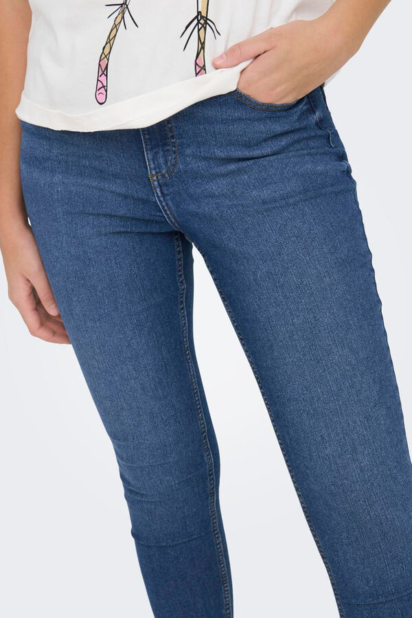 Springfield Jean skinny cintura alta azulado