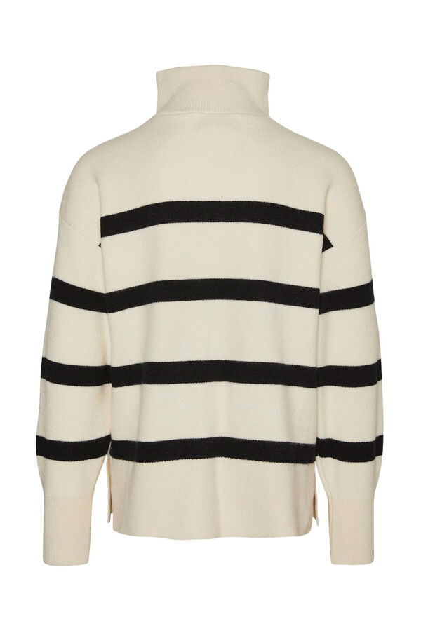 Vero Moda Girl Zip-up collar jumper grey