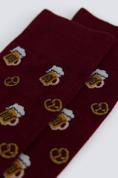 Springfield Chaussette en coton bretzel et bi&egrave;re