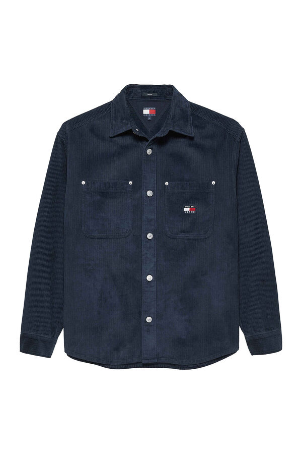 Tommy Jeans Relaxed fit overshirt blue