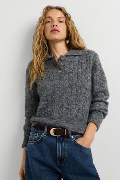 Pepe Jeans Polo de malha entran&ccedil;ada
