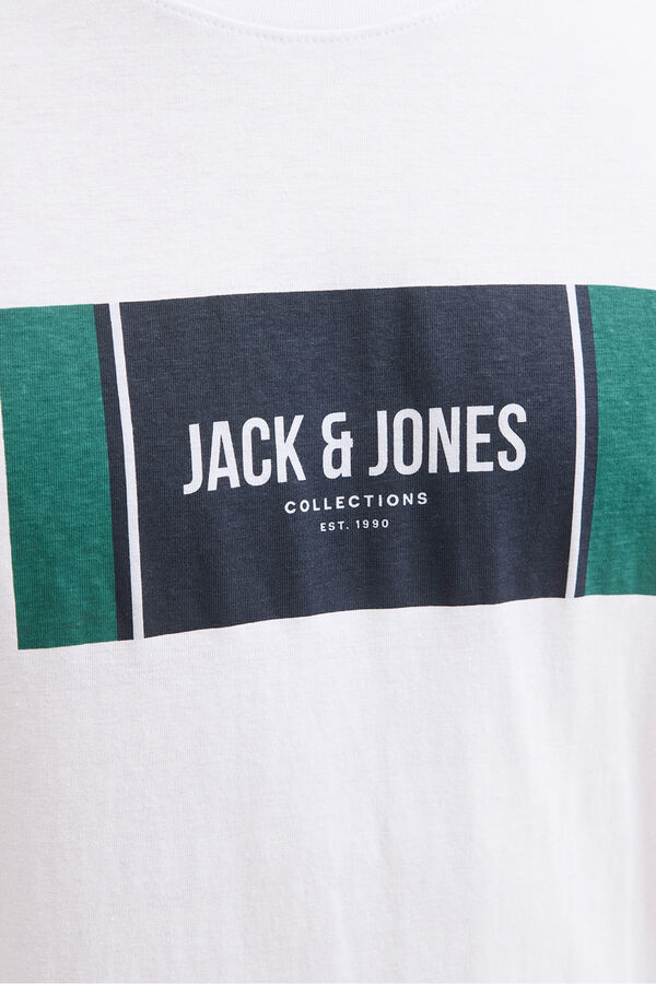 Jack & Jones Regular fit T-shirt  white