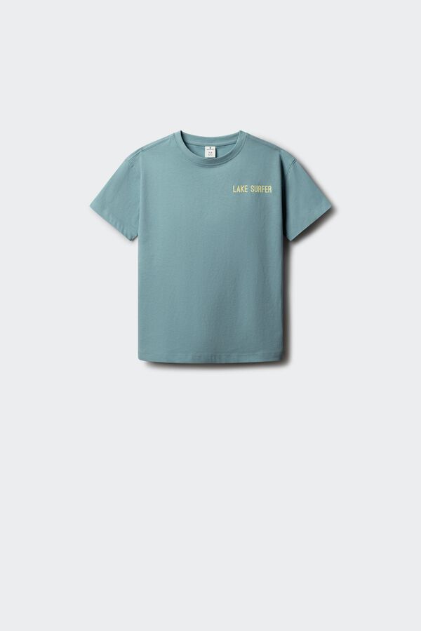 Springfield Kids T-shirt de manga curta "Lake Surfer" para menino estampado