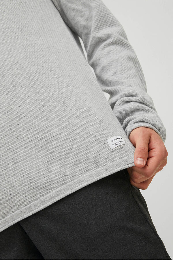 Jack & Jones Essential jersey-knit jumper grey