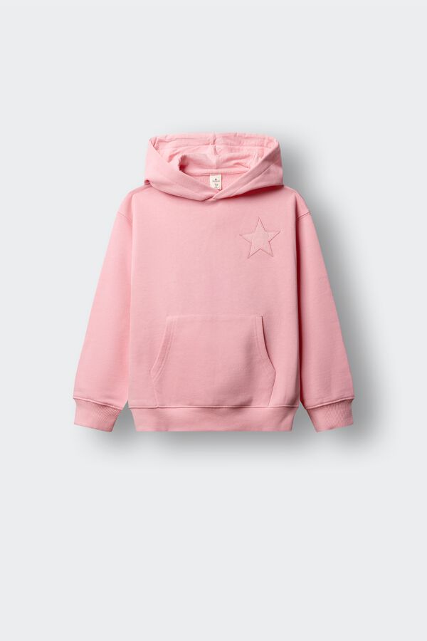 Springfield Kids Sweatshirt de menina com estrela rosa