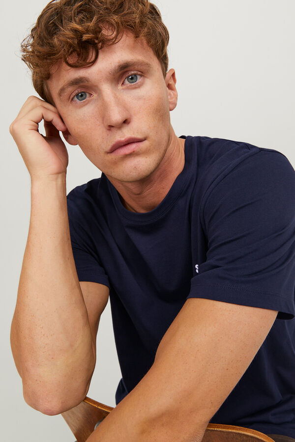 Jack & Jones Short sleeve T-shirt with logo blue