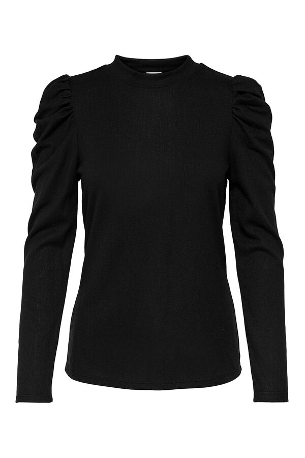 JDY Long sleeve T-shirt black