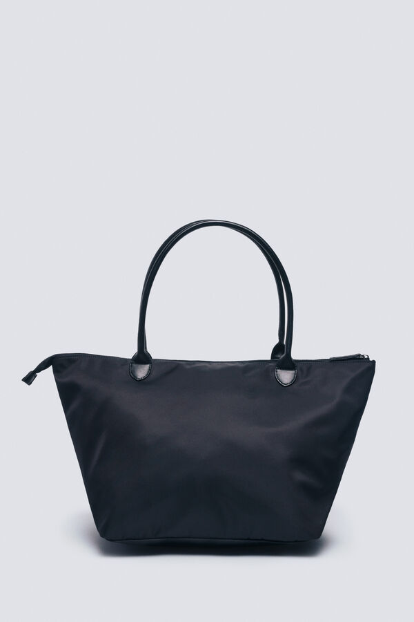 Springfield Nylon shopper bag black