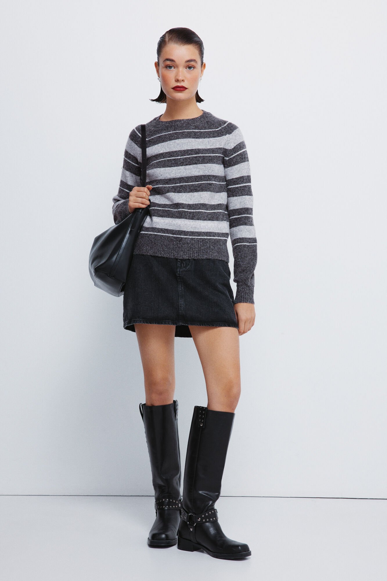 Springfield Lurex striped jumper