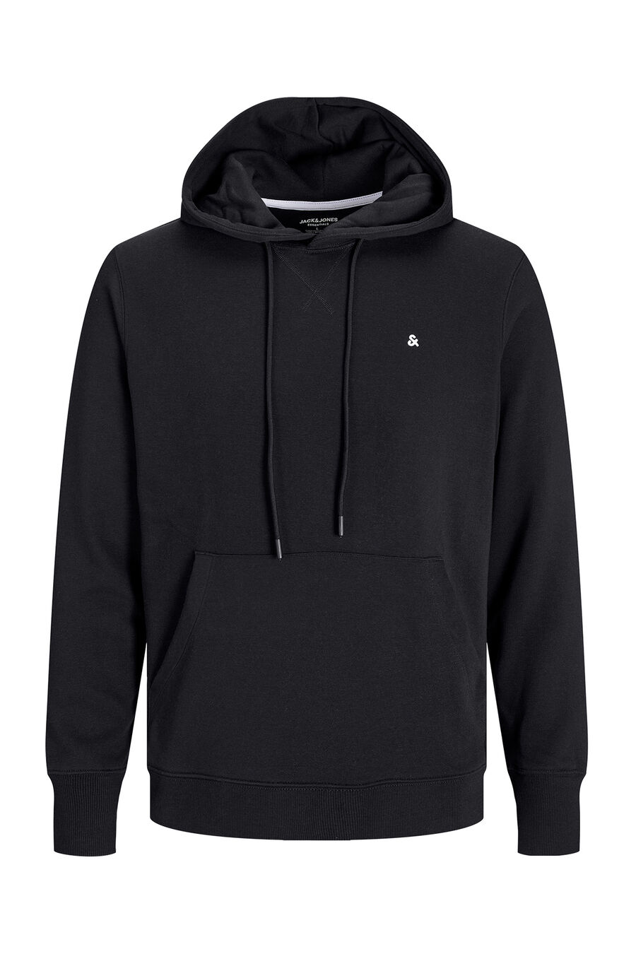 Sudadera con capucha felpa lisa