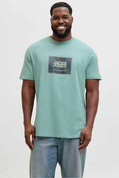 Jack & Jones PLUS Camiseta logo cuadrado