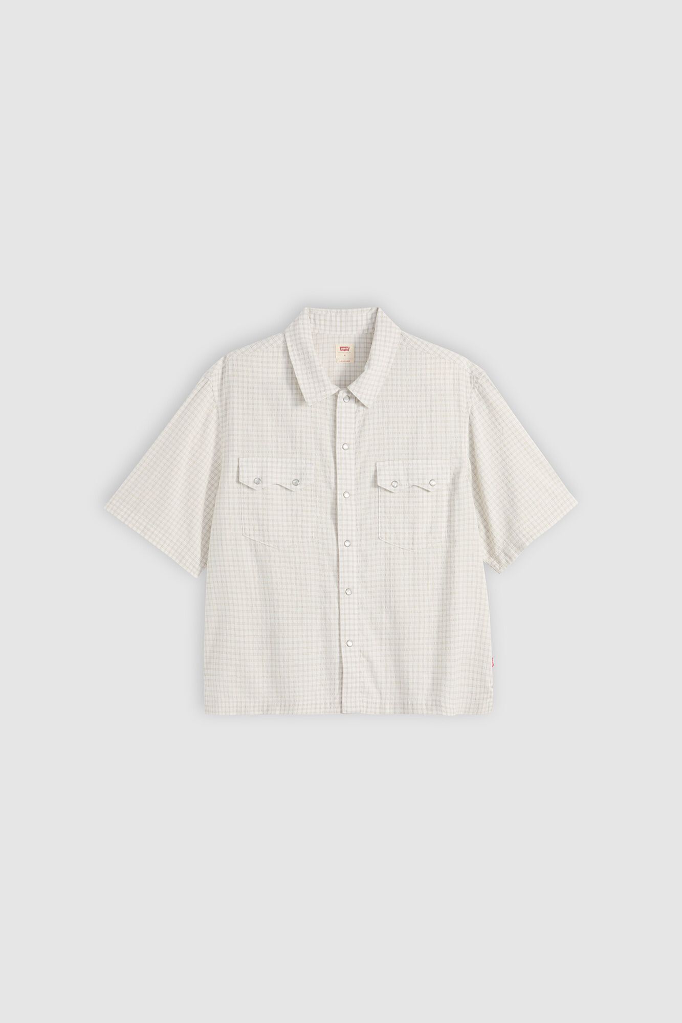 Levi's Camisa crop de manga corta