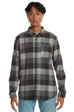 Springfield Motherfly - Long Sleeve Flannel Shirt brown