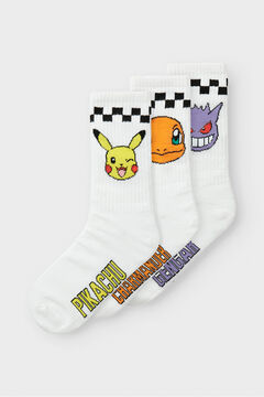 Name it Pack calcetines de Pokemon blanco