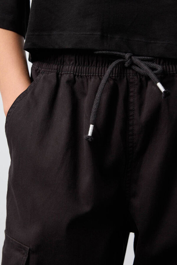 Inside Cargo Jogger Trouser Crna