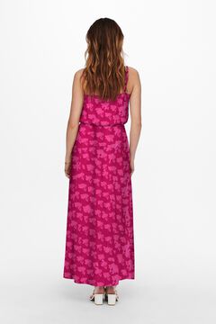 Only Vestido largo estampado