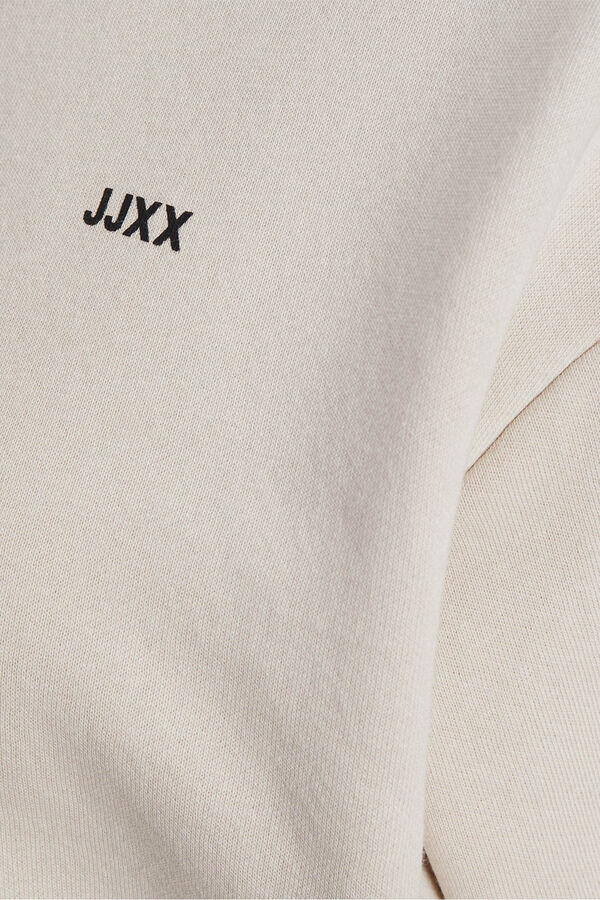 Jack & Jones Sudadera regular cuello redondo gris